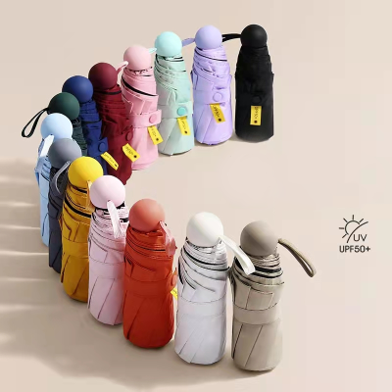 Five-Fold Six-Rib Umbrella