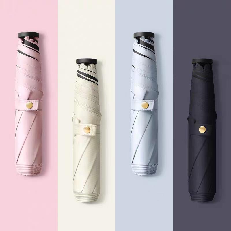Ultralight Carbon Fiber Three-Fold Umbrella